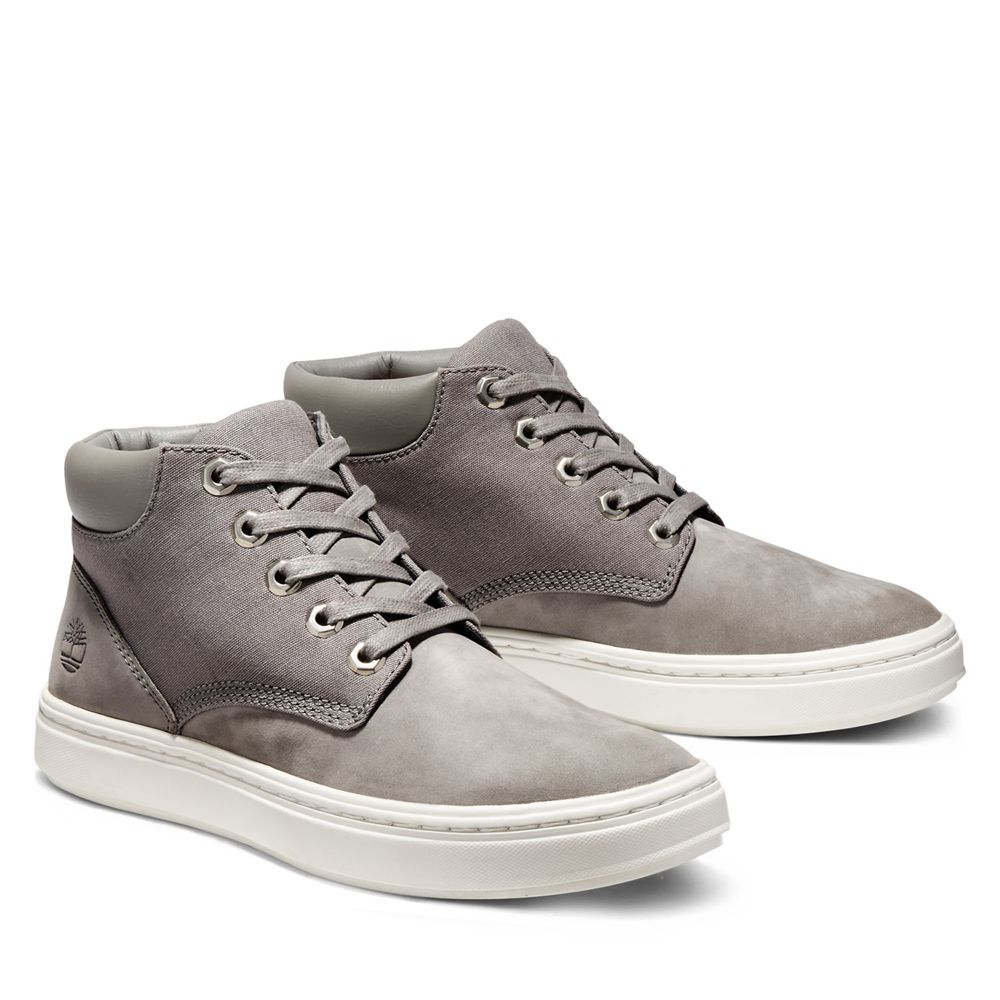 Timberland Womens Sneakers Bria High-Top - Grey - India KQ5378142